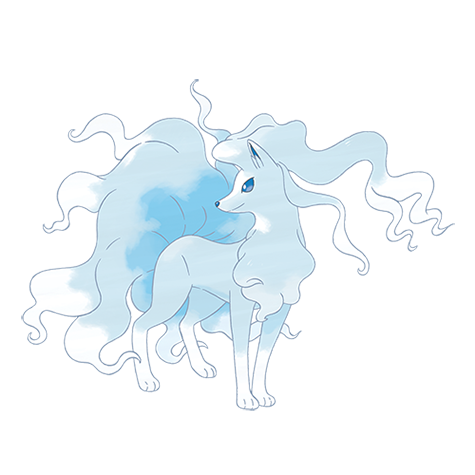 Ninetales official artwork