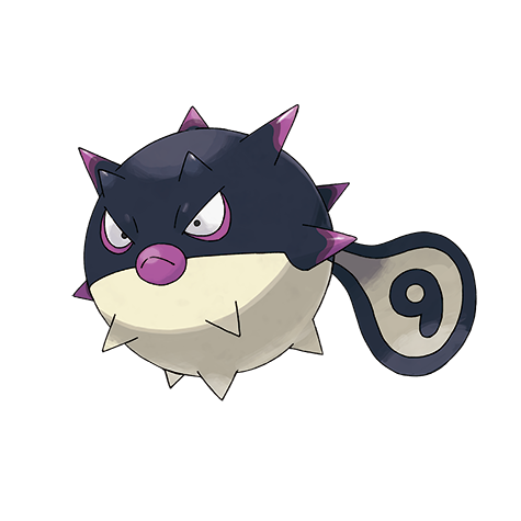 Qwilfish official artwork