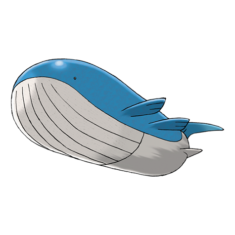 Wailord official artwork