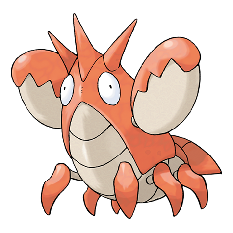 Corphish official artwork