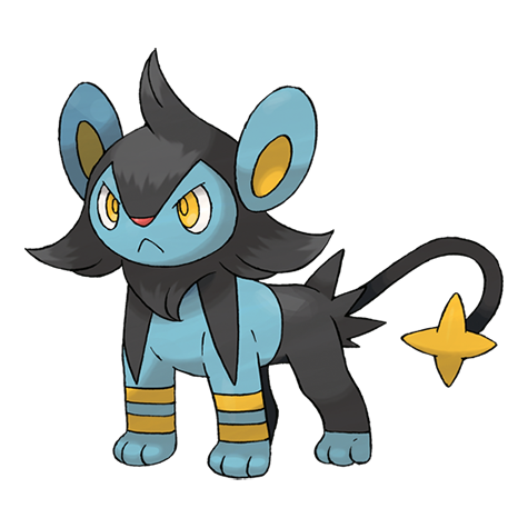 Luxio official artwork