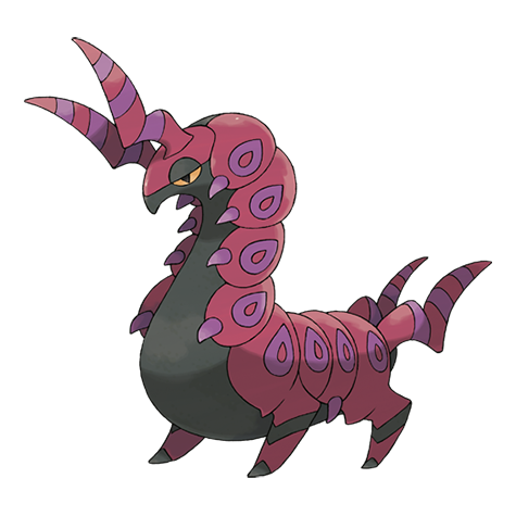 Scolipede official artwork