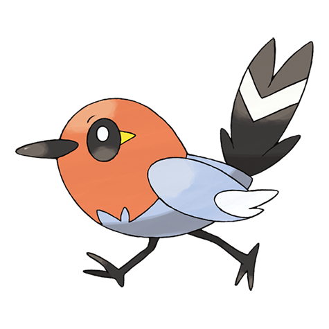Fletchling official artwork