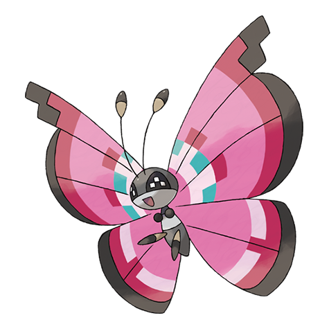Vivillon official artwork