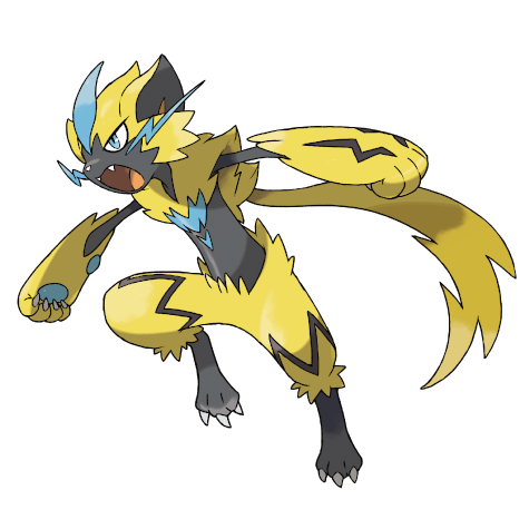 Zeraora official artwork
